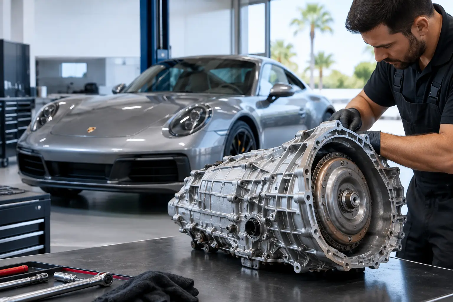 Porsche PDK Transmission Service in Orlando